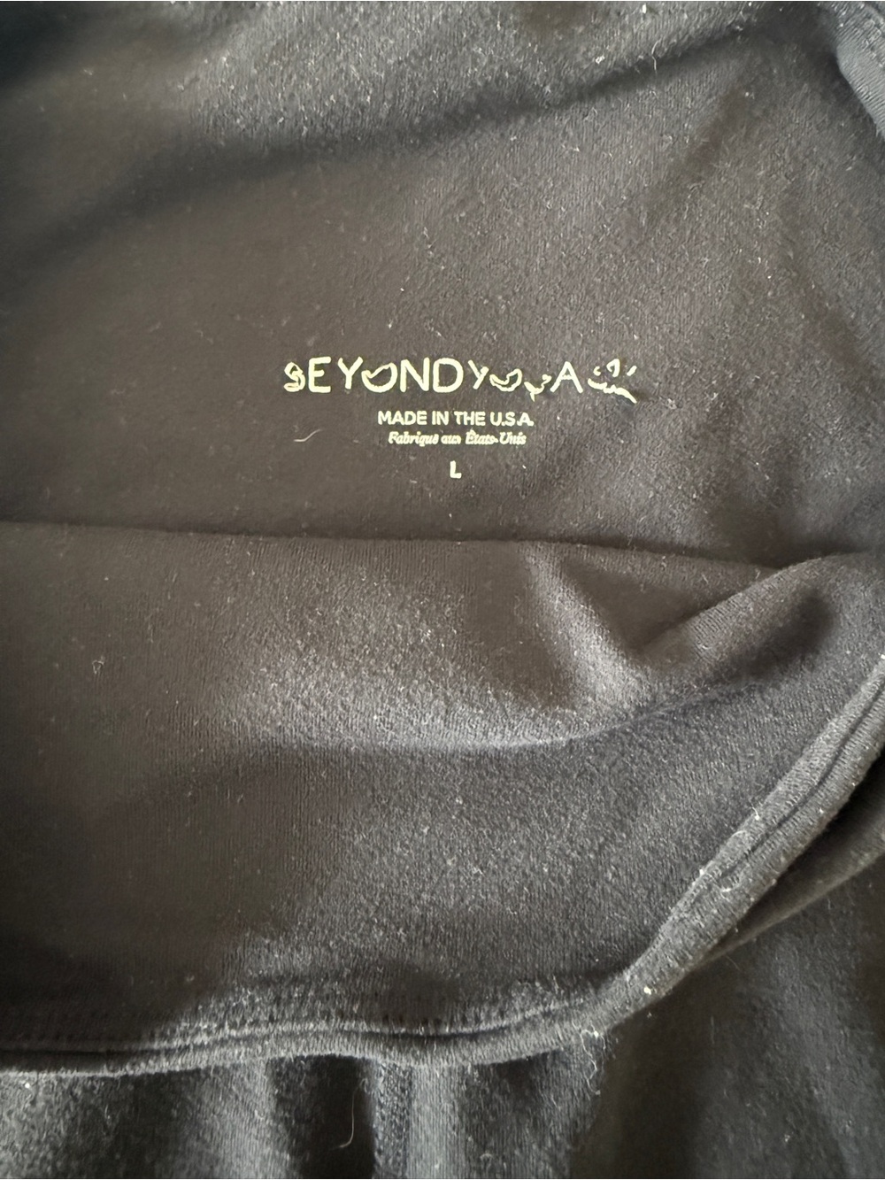 Beyond Yoga Black Biker Shorts - Picture 3 of 3